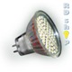 LED žárovka MR16 SMD 60 3528 12V 3W studená bílá A2
