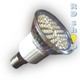 LED žárovka E27 SMD 60 3528 230V 3W studená bílá A1
