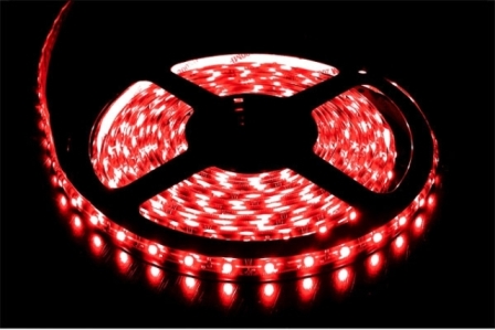LED pásek 5050 60 LED/m 12V 14,4W červená 5cm