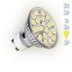 LED žárovka GU10 SMD 21 5050 230V 3W studená bílá