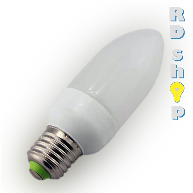 LED žárovka E27 230V 1,8W studená bílá A1