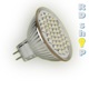 LED žárovka MR16 SMD 60 3528 12V 3W teplá bílá